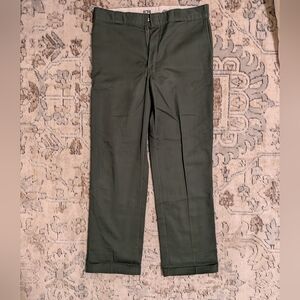 Dickies Men's Dark Green Chinos